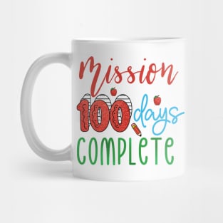 Colorful 100th Day Of School Mug